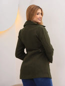 Tapado de Paño Forrado con Interior Afelpado ❄️ | Oferta de Invierno