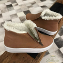 Botita Mujer Invierno con Corderito Interior – Súper Abrigada y Cómoda