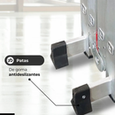 Escalera Articulada 4×4 – 16 Peldaños – Capacidad 150 kg – Uso Profesional